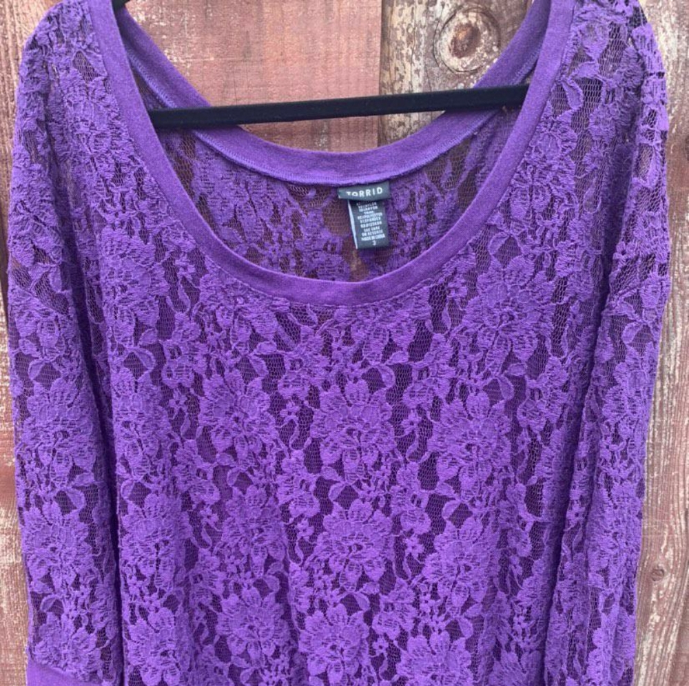 Torrid lace top